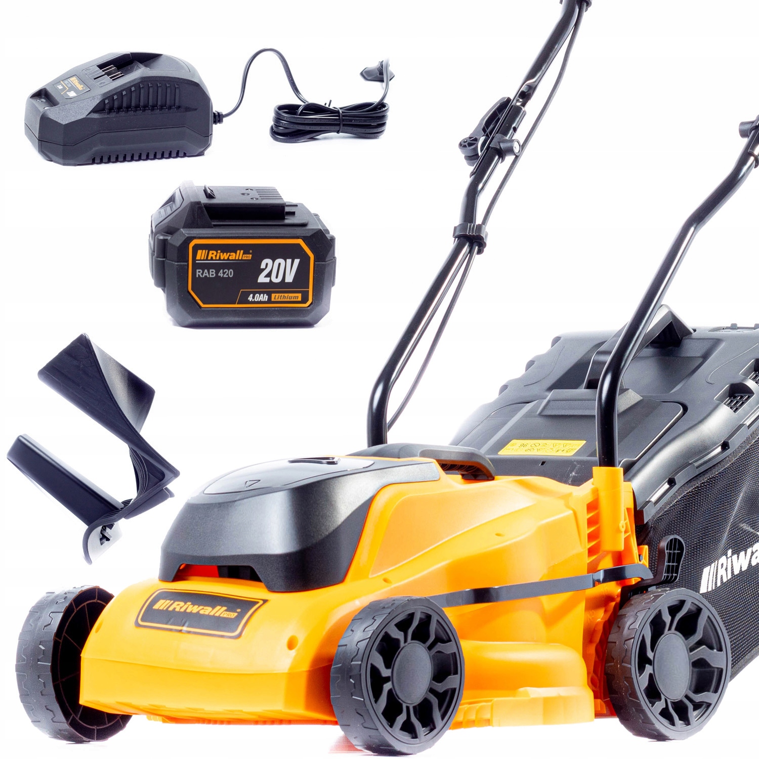 Kosiarka Akumulatorowa Indukcyjna Riwall 3320i 20V 4Ah 33cm aku ładowarka