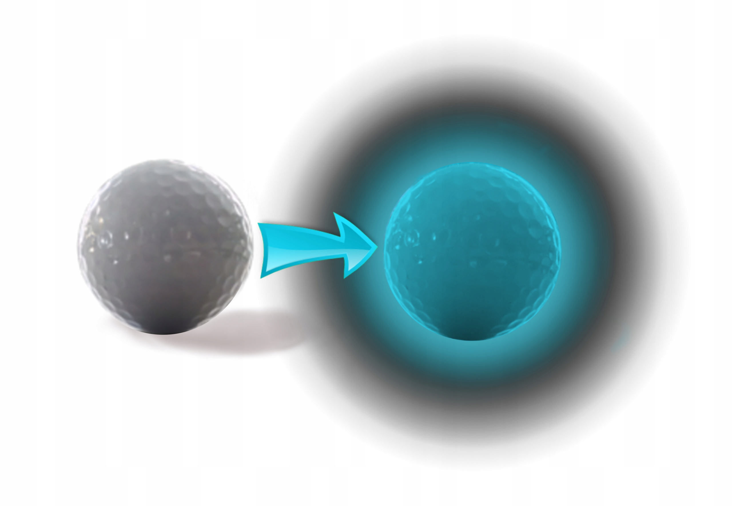 4 x piłeczka mini golfowa luminescencyjna MINIGOLF EAN (GTIN) 5904506174089