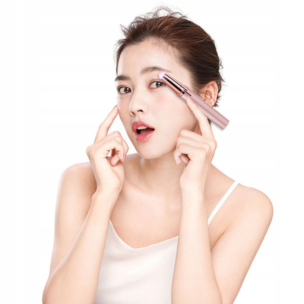 DEPILATOR DO BRWI TRYMER GOLARKA TWARZY KOBIET Funkcje golenie