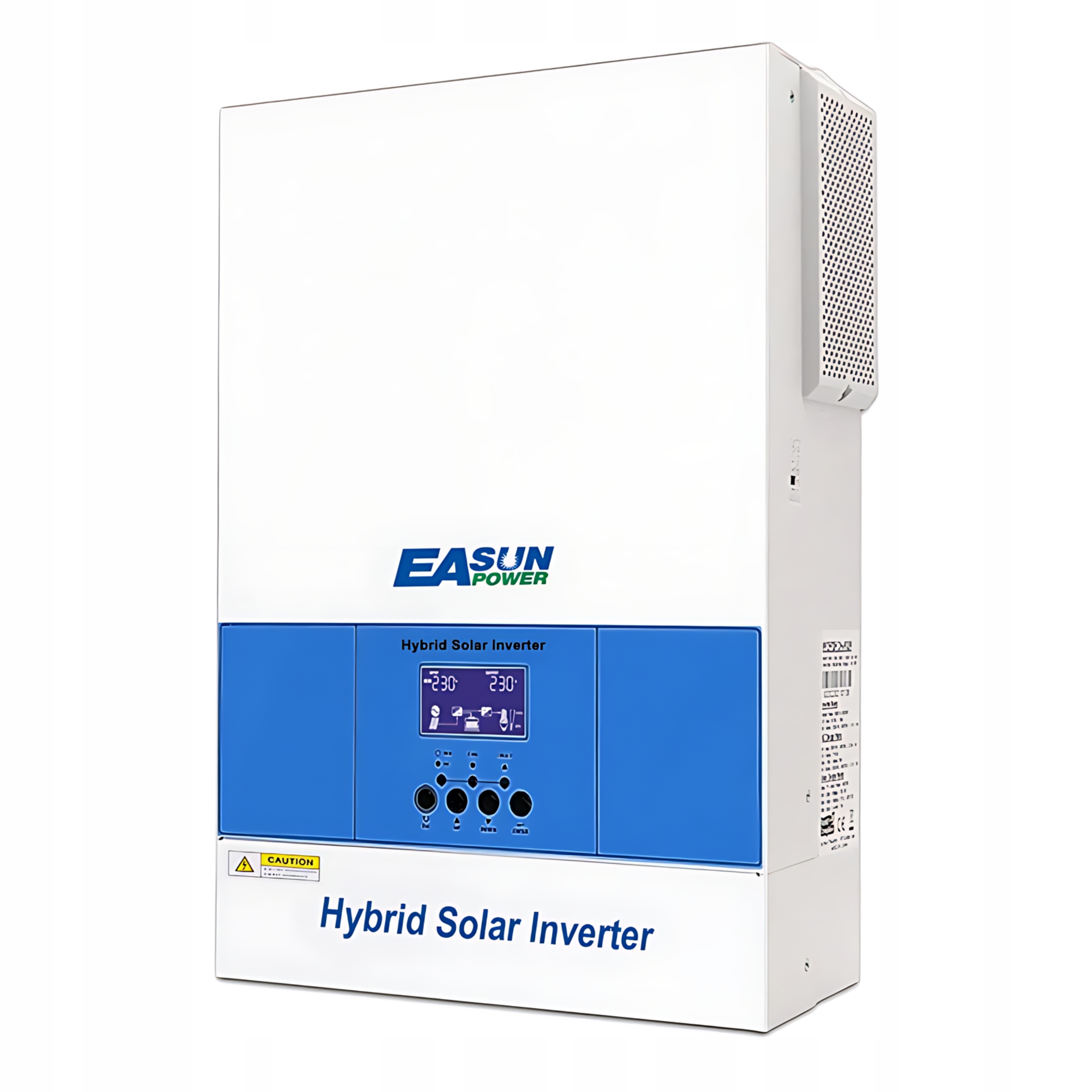 1-fázový offgrid invertor easun smg II 6,2 kW mppt Čistý Sinus wifi solární