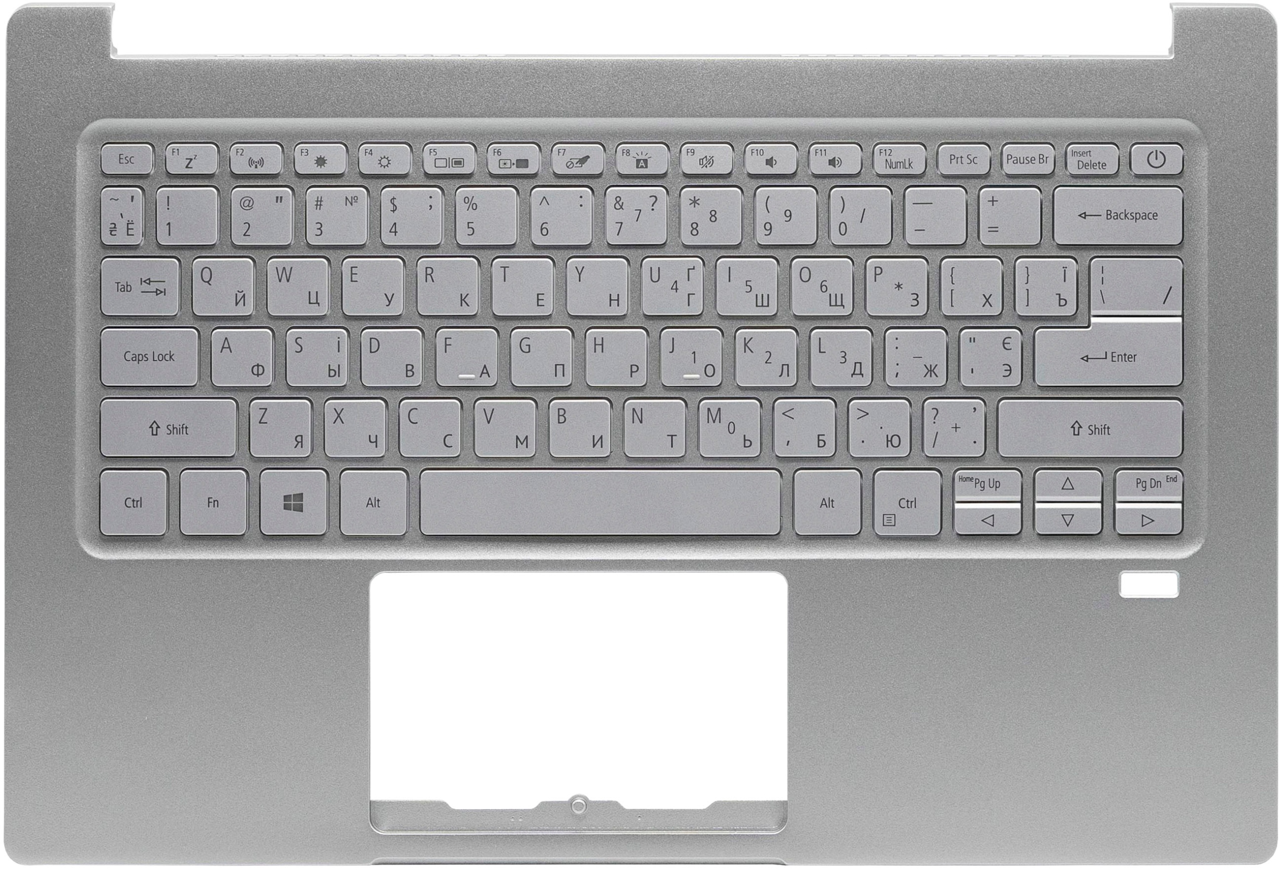 Klávesnice pro Acer Swift SF314-42 SF314-59 Podsvícená Ukr Silver