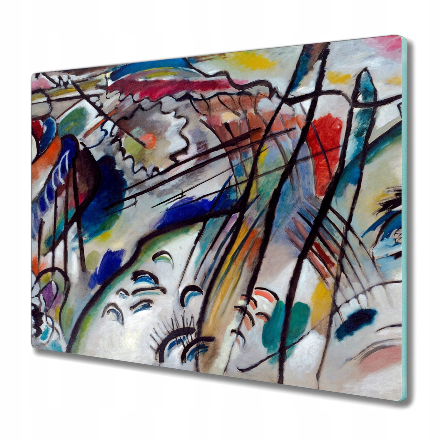 

Szklana deska 60x52 Kandinsky abstrakcja kuchenna