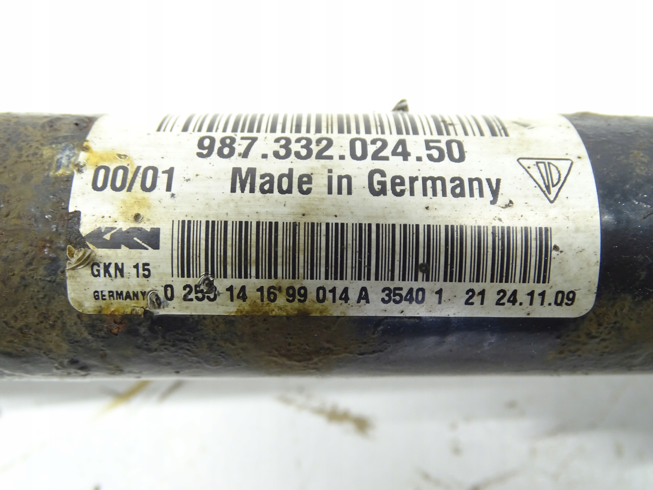 semi-axis left right rear part PORSCHE BOXSTER 98733202450
