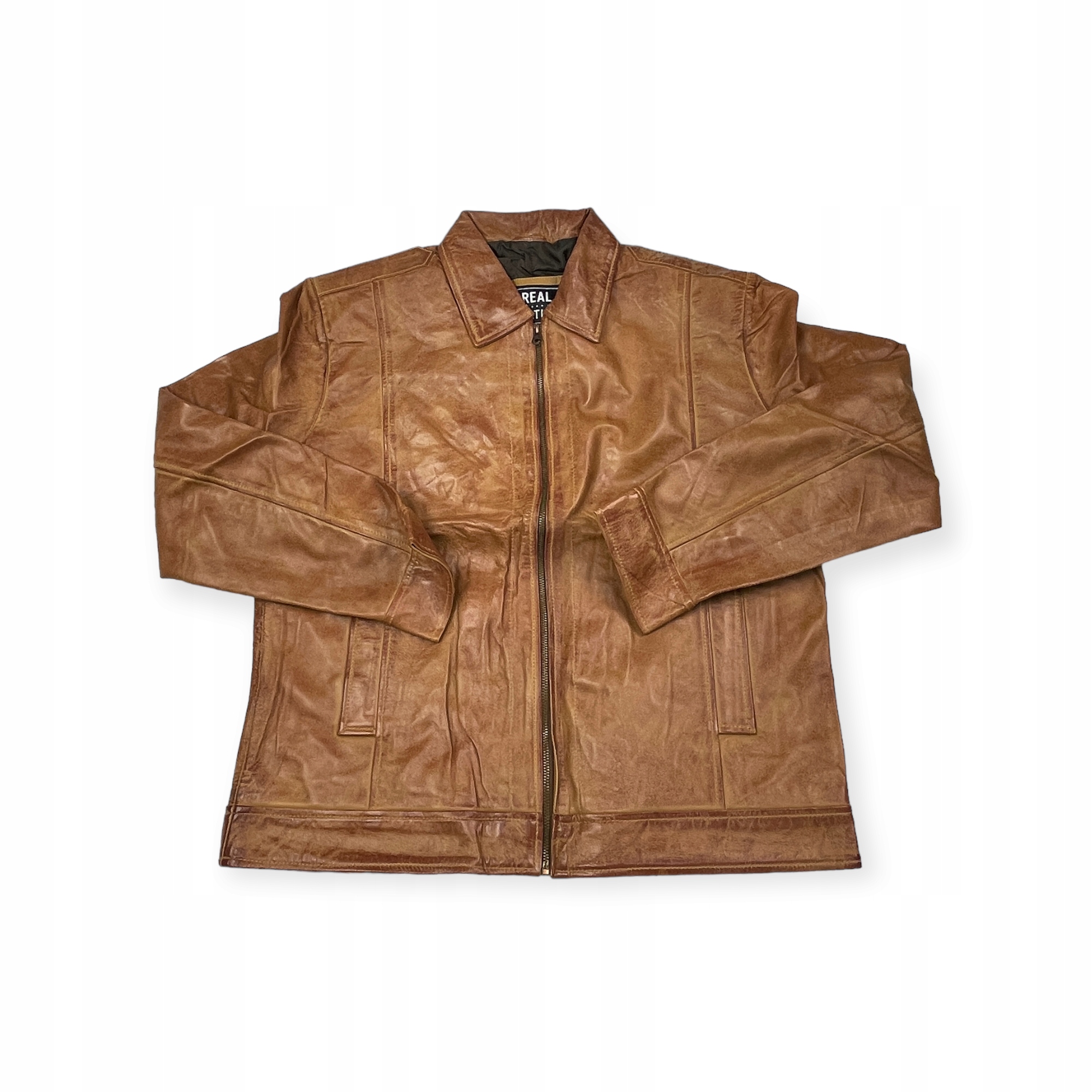 Pánská kožená bunda Real Leather L
