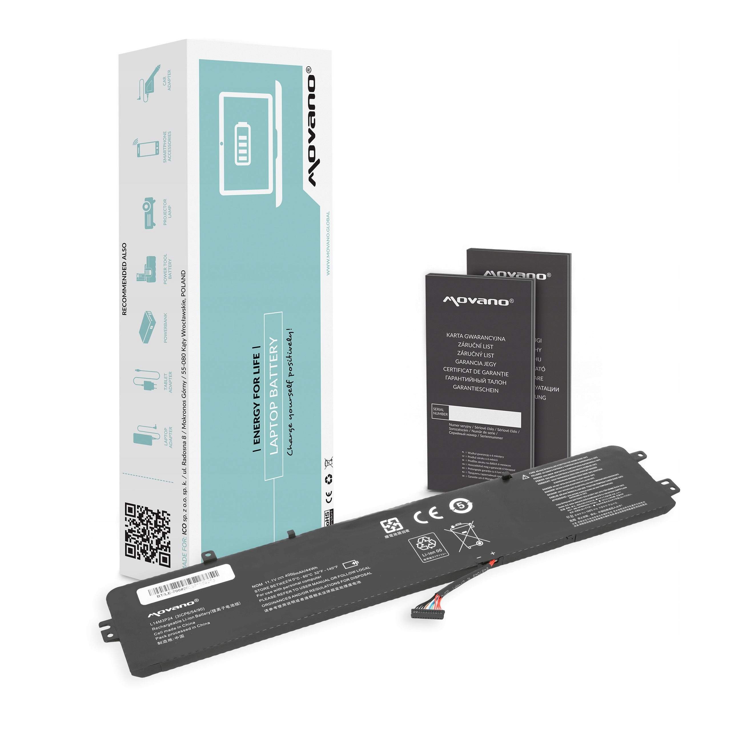 Bateria do Lenovo 700-15ISK 700-17ISK Y520 Y520-15IKBN Y520-15IKBM Y700-14I