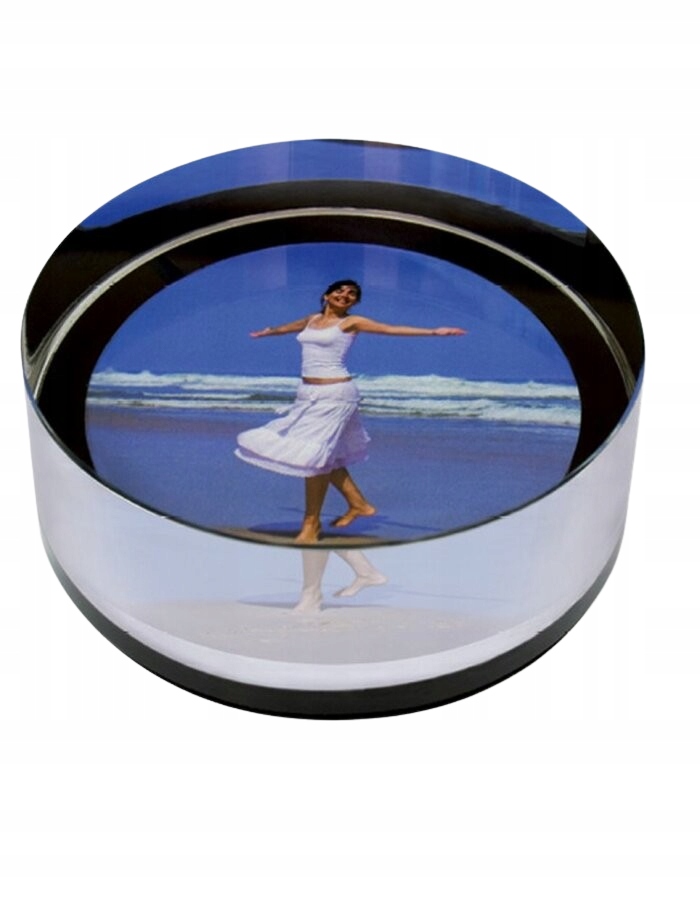 

Ramka na zdjęcie okrągła szklana zdjęcie 7x7