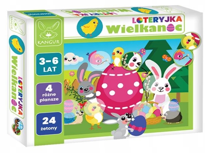 GRA LOTERYJKA WIELKANOC - KANGUR Typ Podstawa