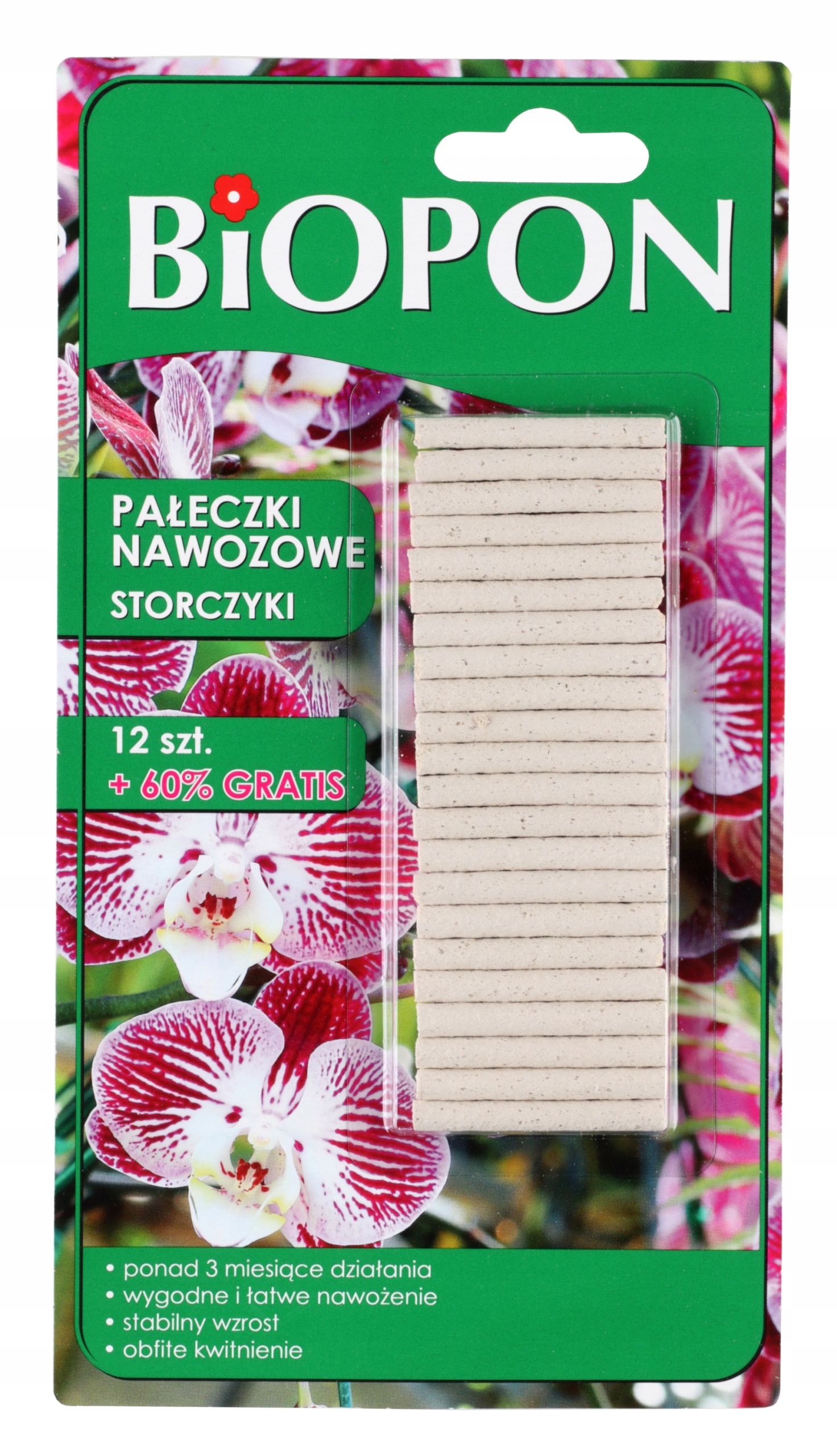 

Biopon Pałeczki do Storczyków 20 szt.