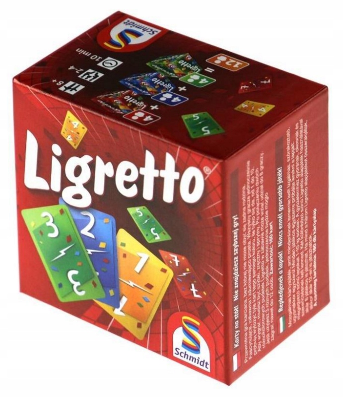 Ligretto w czerwonym pudełku. Schmidt.