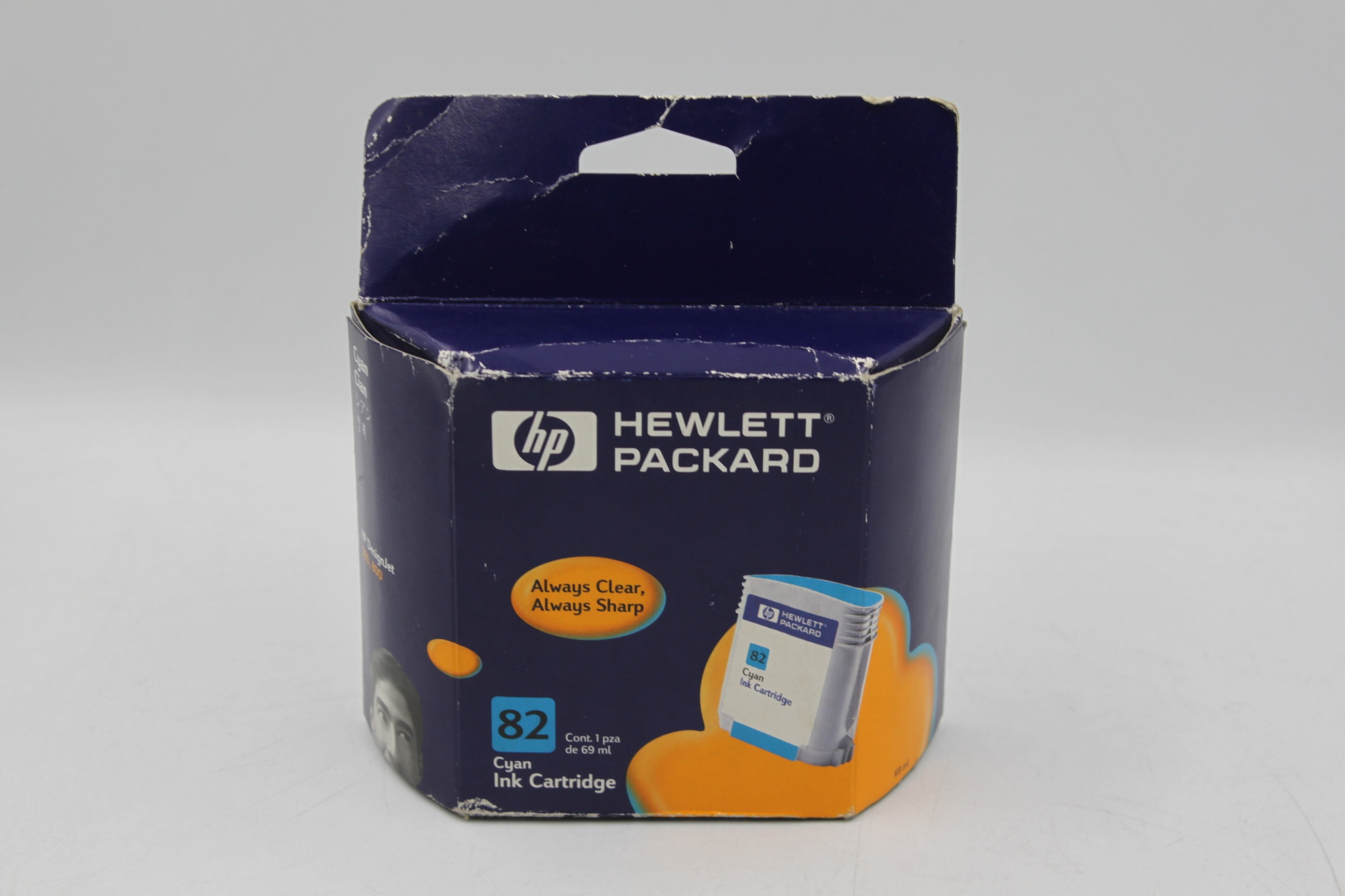 Hp 82 C4911A inkoust cyan 02 originál