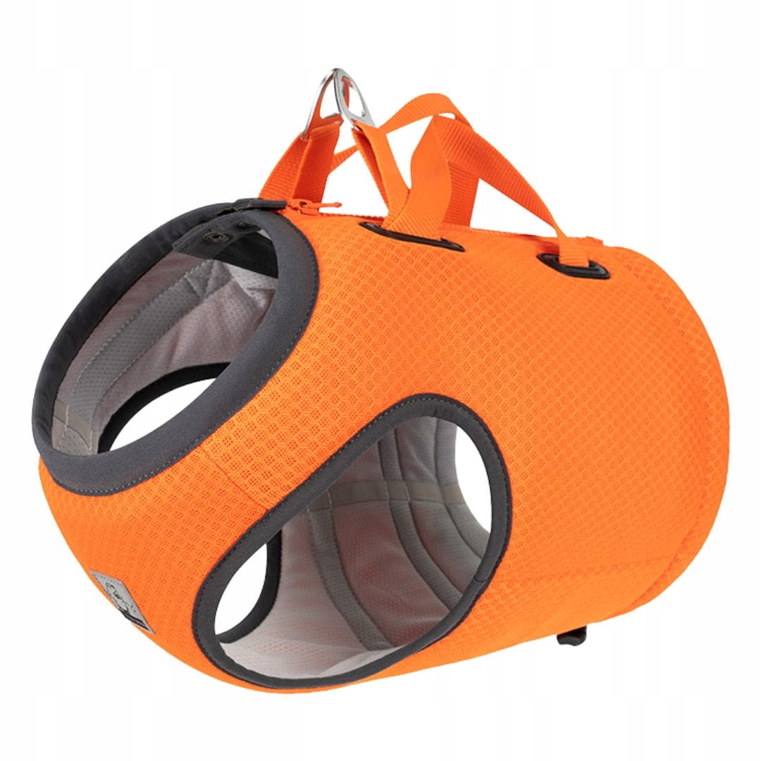 Levně Postroj do auta pro psa s atestem Truelove Expedition oranžový Xs