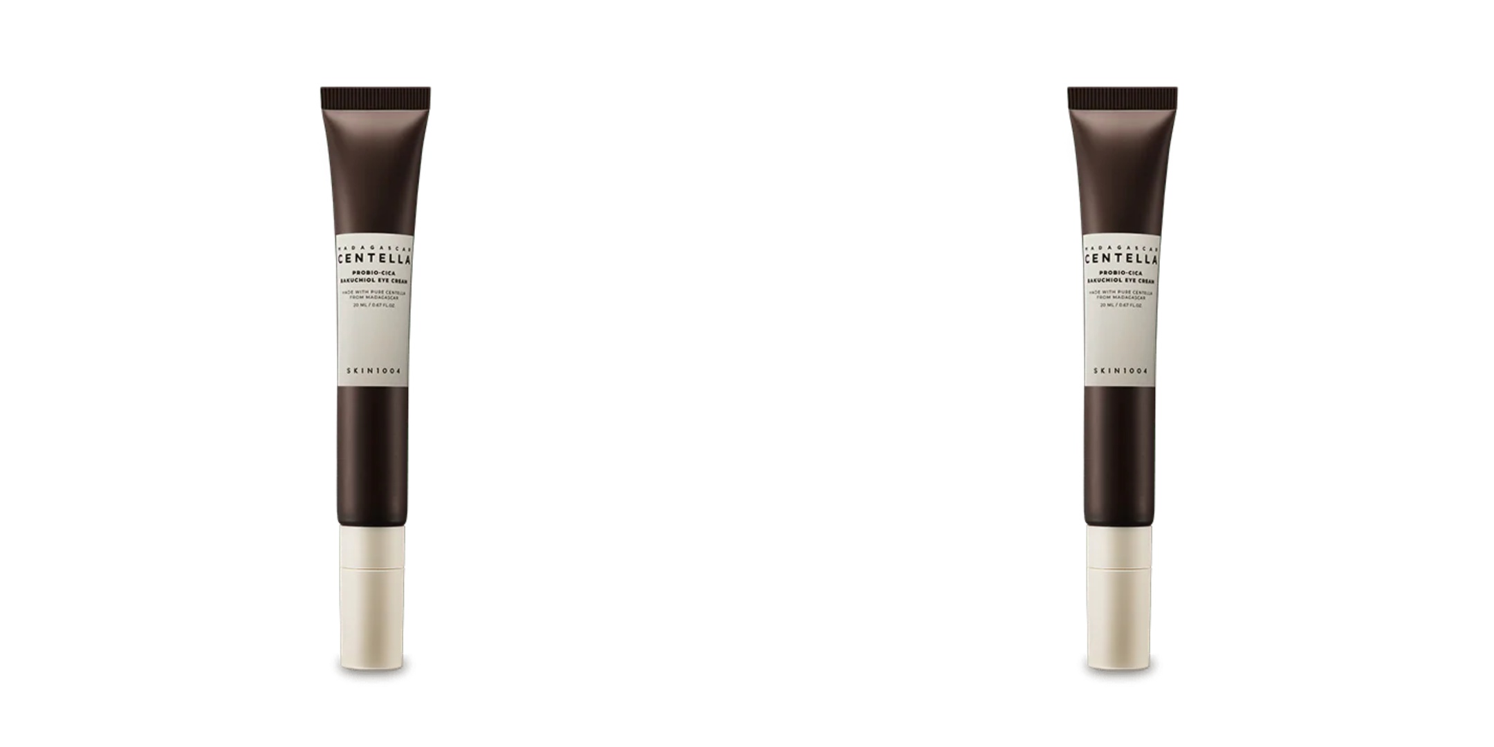 2x SKIN1004 Madagascar Centella Probio-Cica Bakuchiol Eye Cream 20 ml
