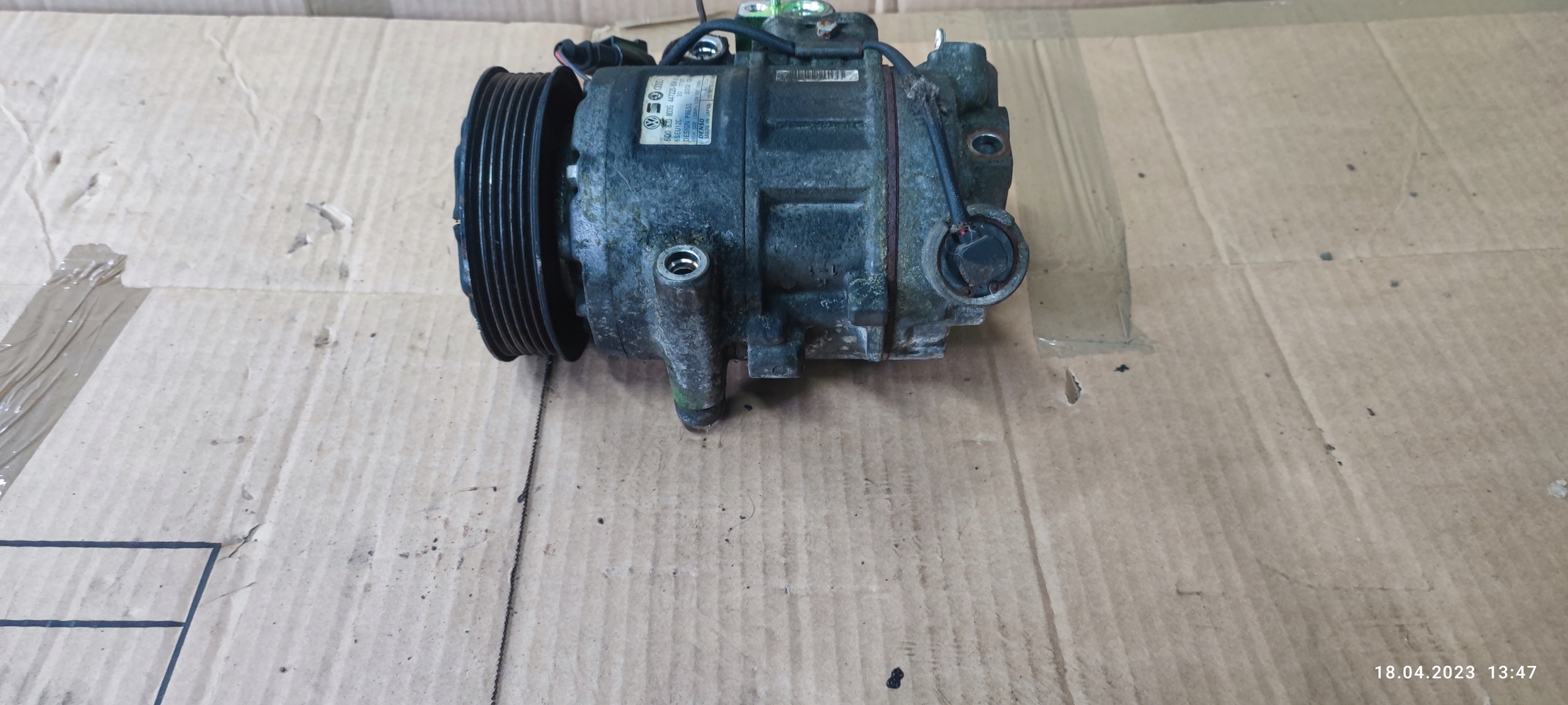VW POLO 9N FL compressor of the air conditioning compressor;