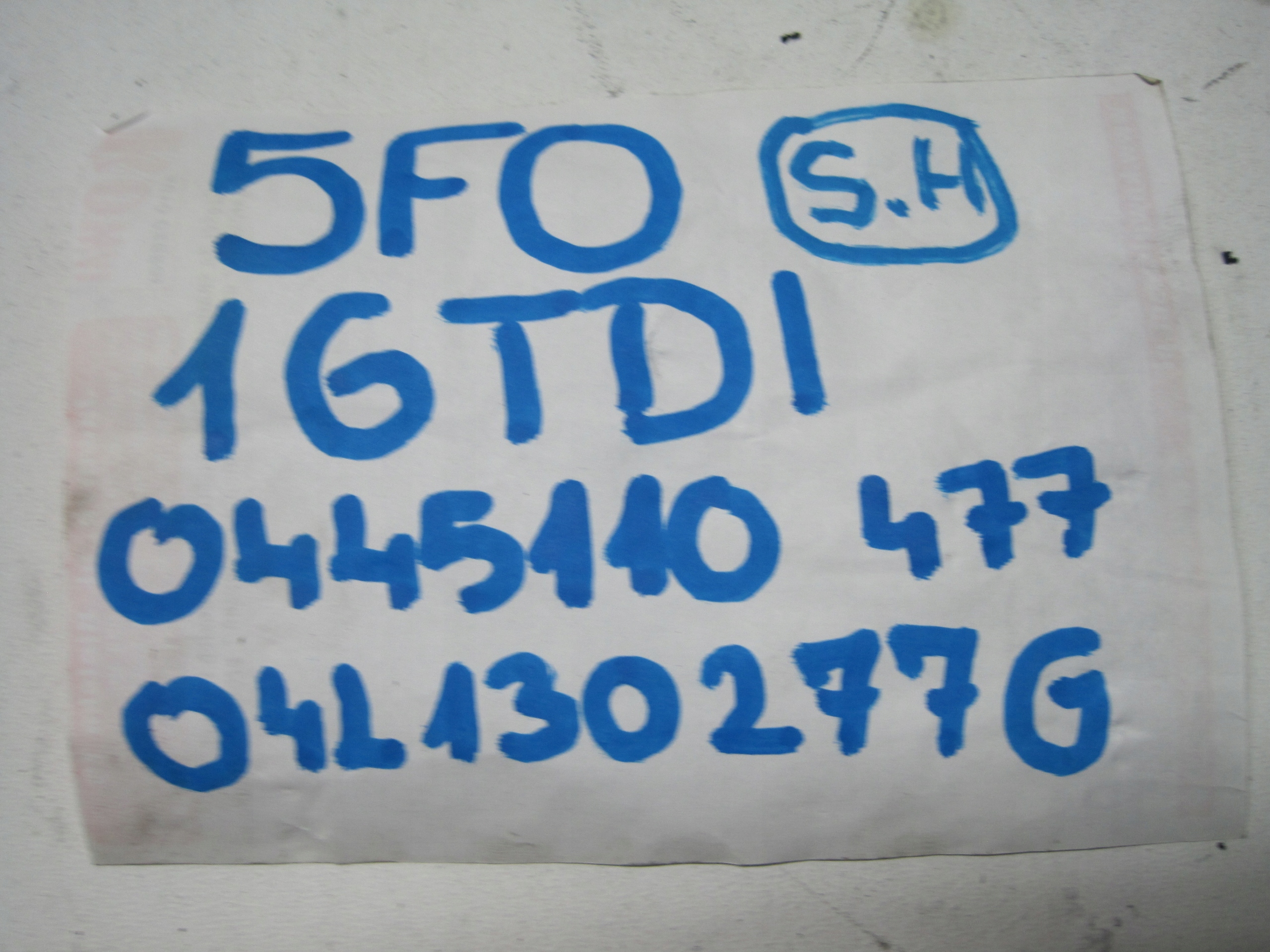 nozzles nozzle injector SEAT LEON 5F0 1,6D 04L130277G