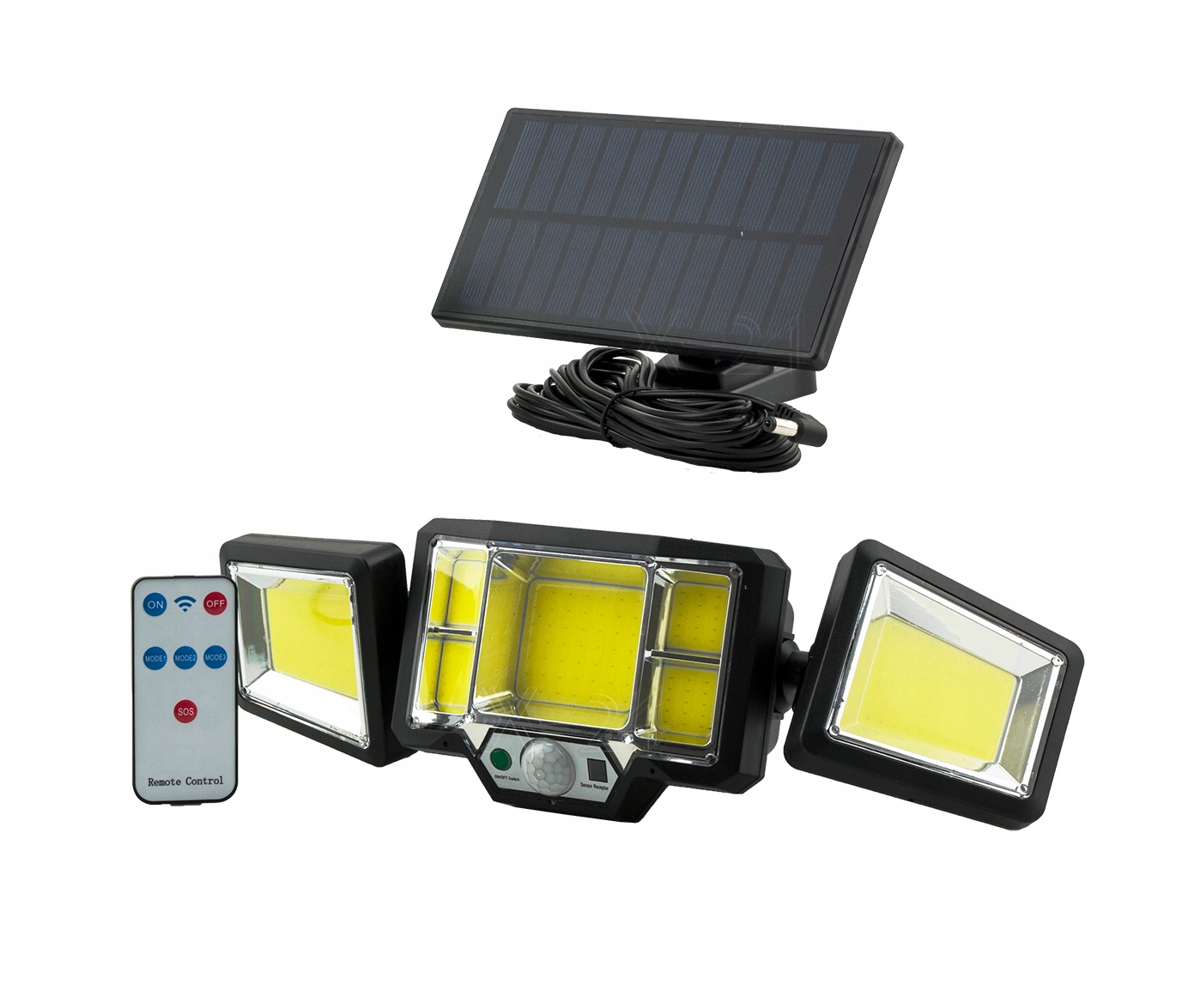 

Lampa Solarna Regulowana Halogen Led Akumulator