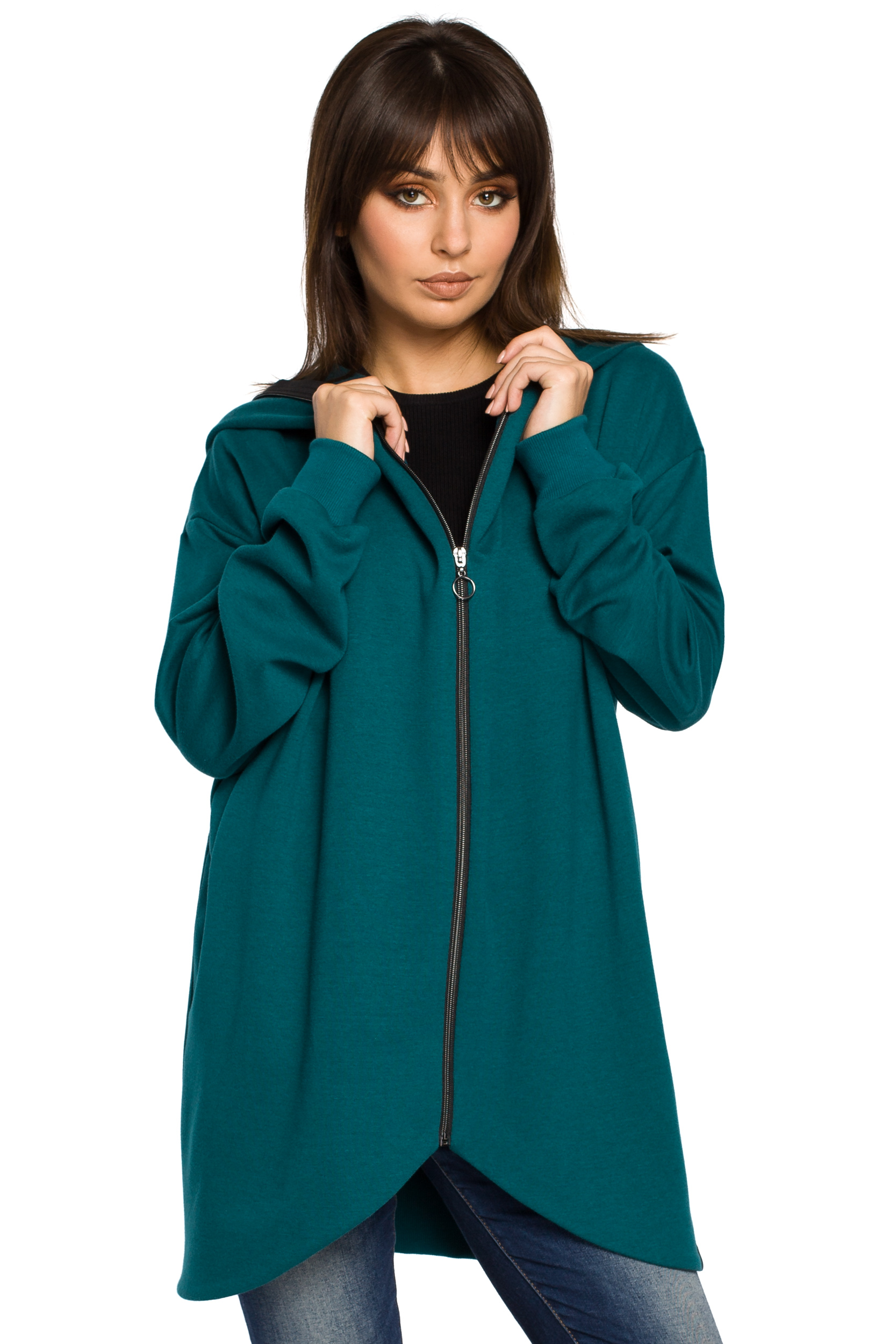 

Be B054 Bluza Zielona (XXL/XXXL) Zielony