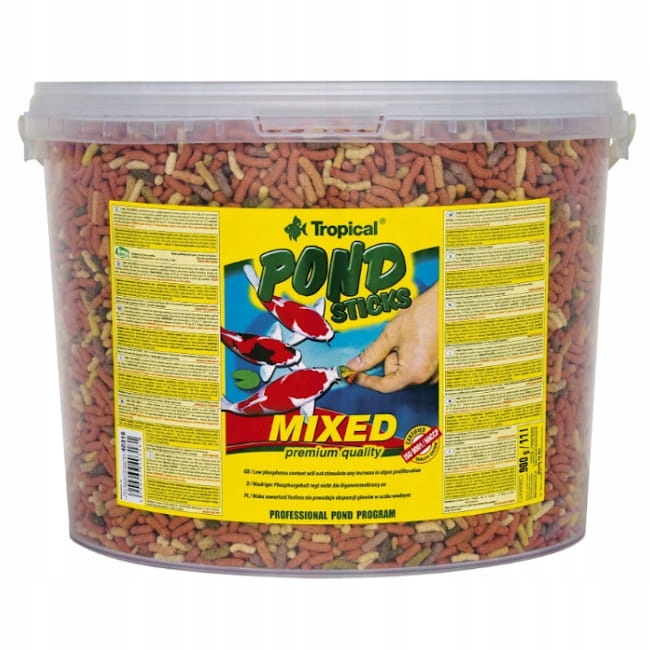 

Tropical Pond Sticks Mixed 11L 900g Pokarm Oczko