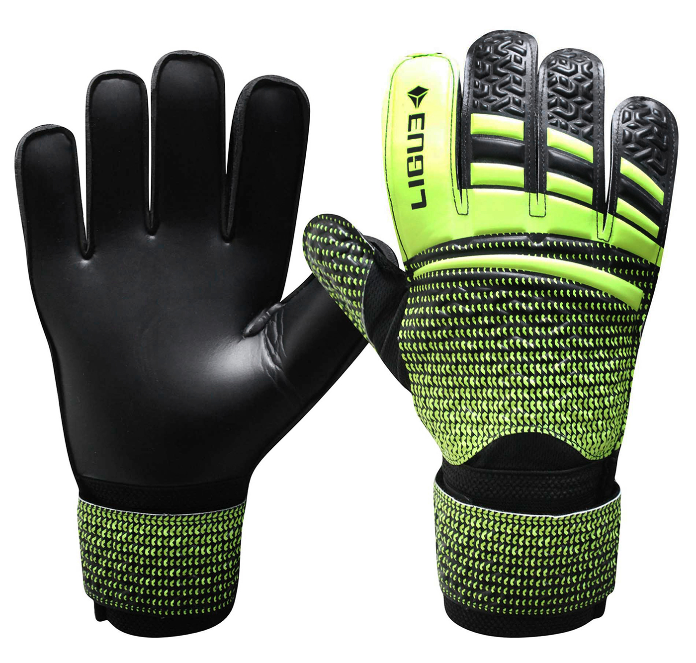 Ligue Brankářské tréninkové rukavice pro fotbal Na Suchý Zip Velikost 8