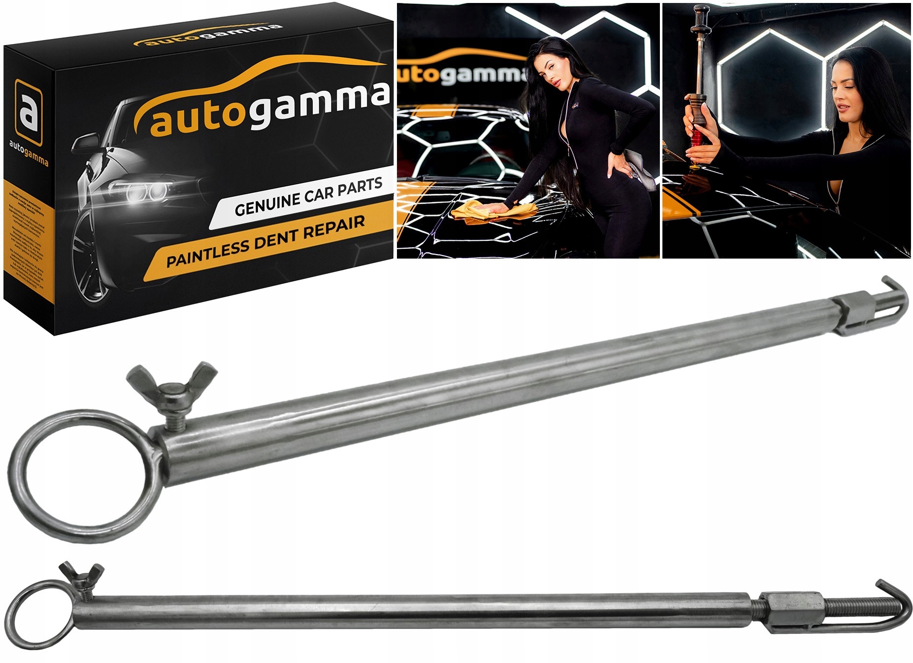 Podpórka rozpórka regulowane ramię PDR Usuwanie naprawa wgnieceń