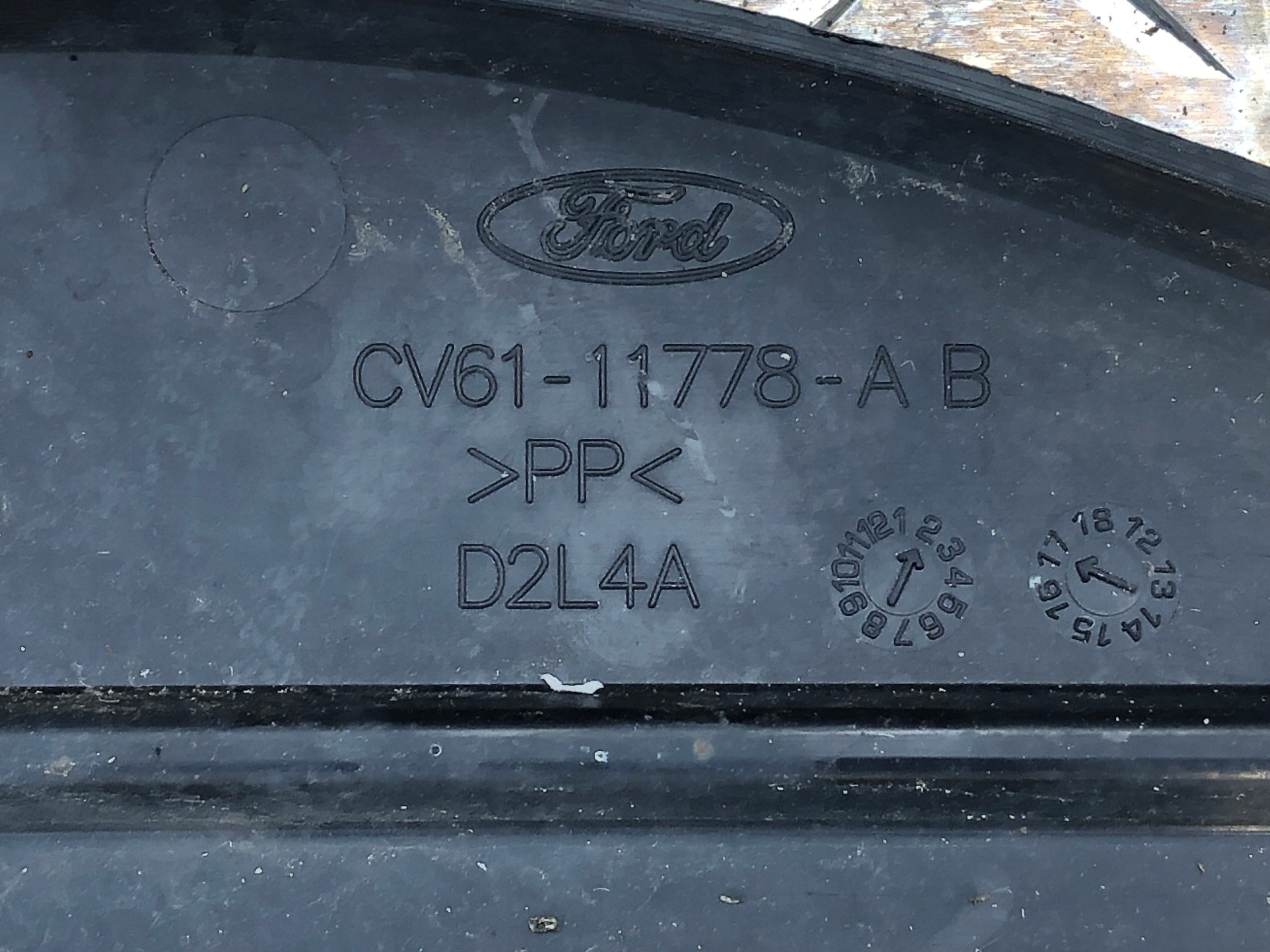 cover chassis right FORD KUGA MK2 CV61-11778-AB