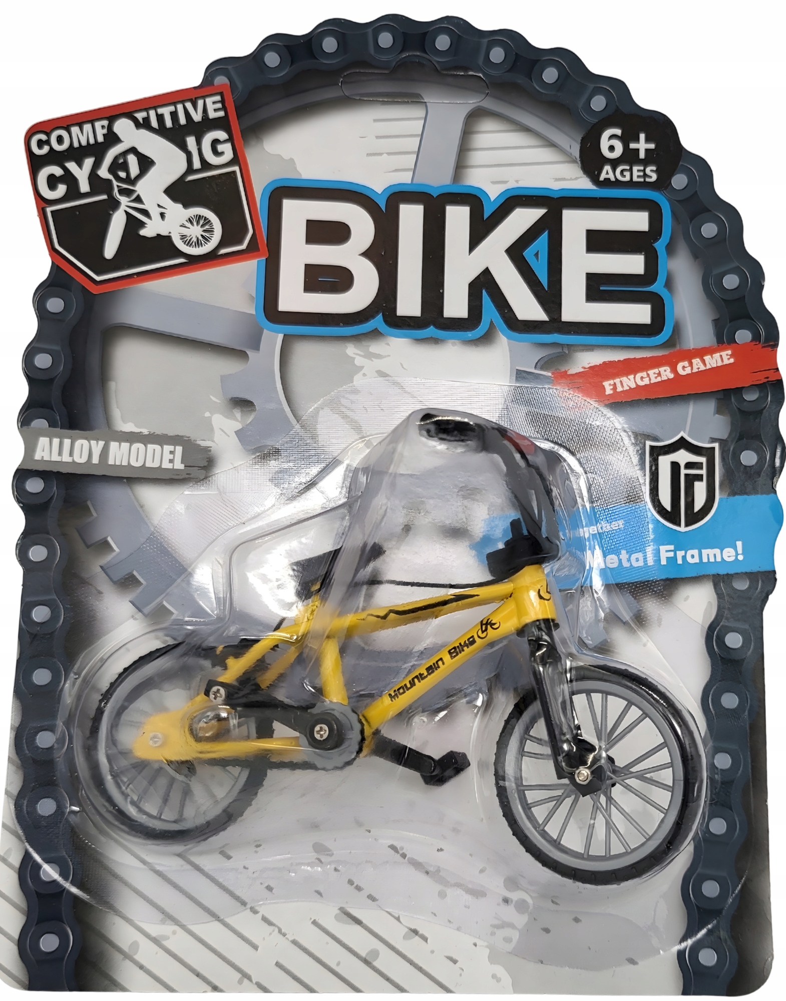 Sportowy fingerbike BMX RegMag do mini skateparku – Kompaktowe wymiary i tworzywo sztuczne