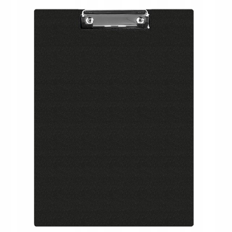 

Clipboard teczka Pvc A5 czarny podkład z klipem