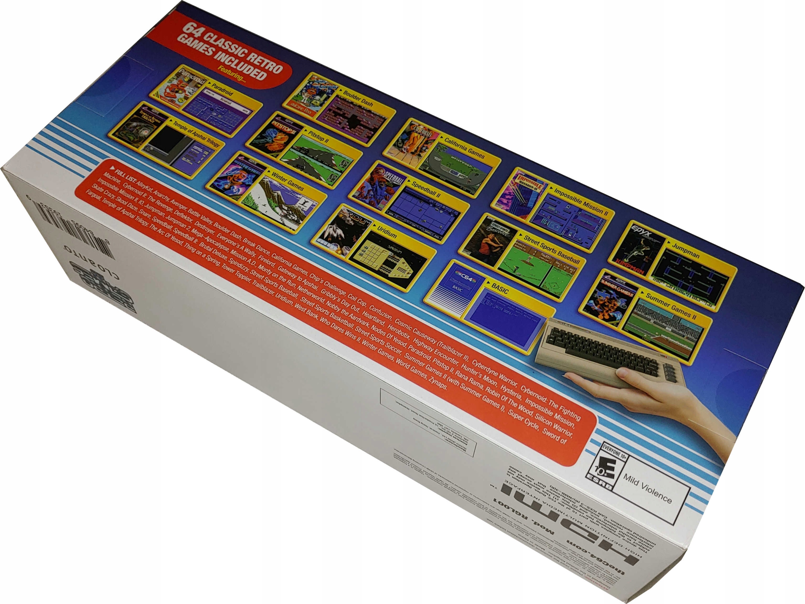 C64 MINI COMMODORE 64 MINI / RETRO KONSOLA / NOWA Stan opakowania oryginalne