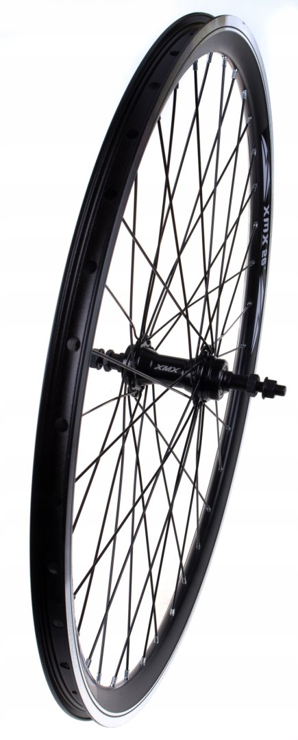 Koło 26 Tył Na Wolnobieg Na Łożyska Maszynowe Czarna Obręcz Stożkowa