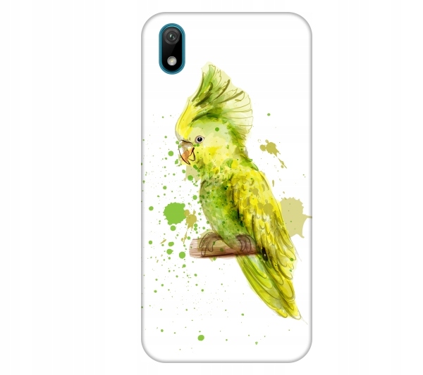

Etui na telefon Huawei Y5 2019 Ptak papuga akwarel
