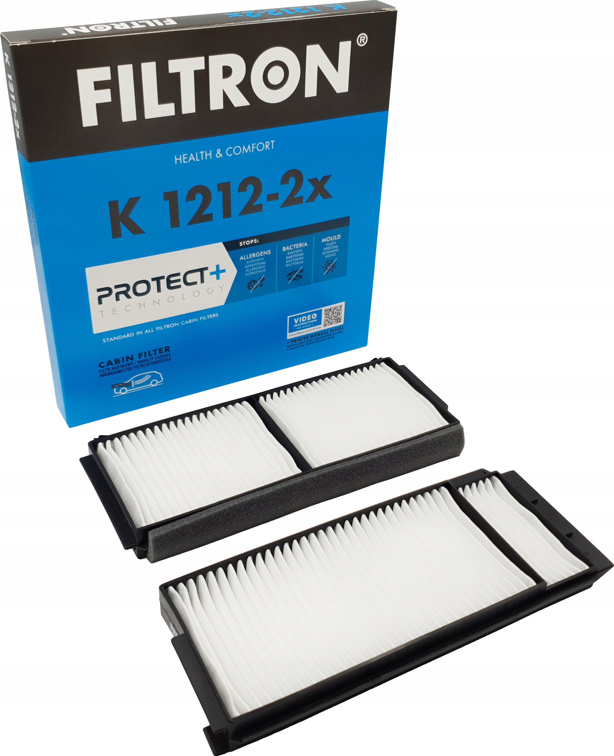 

Filtron Filtr Kabinowy K1212-2X Mazda 3, 5