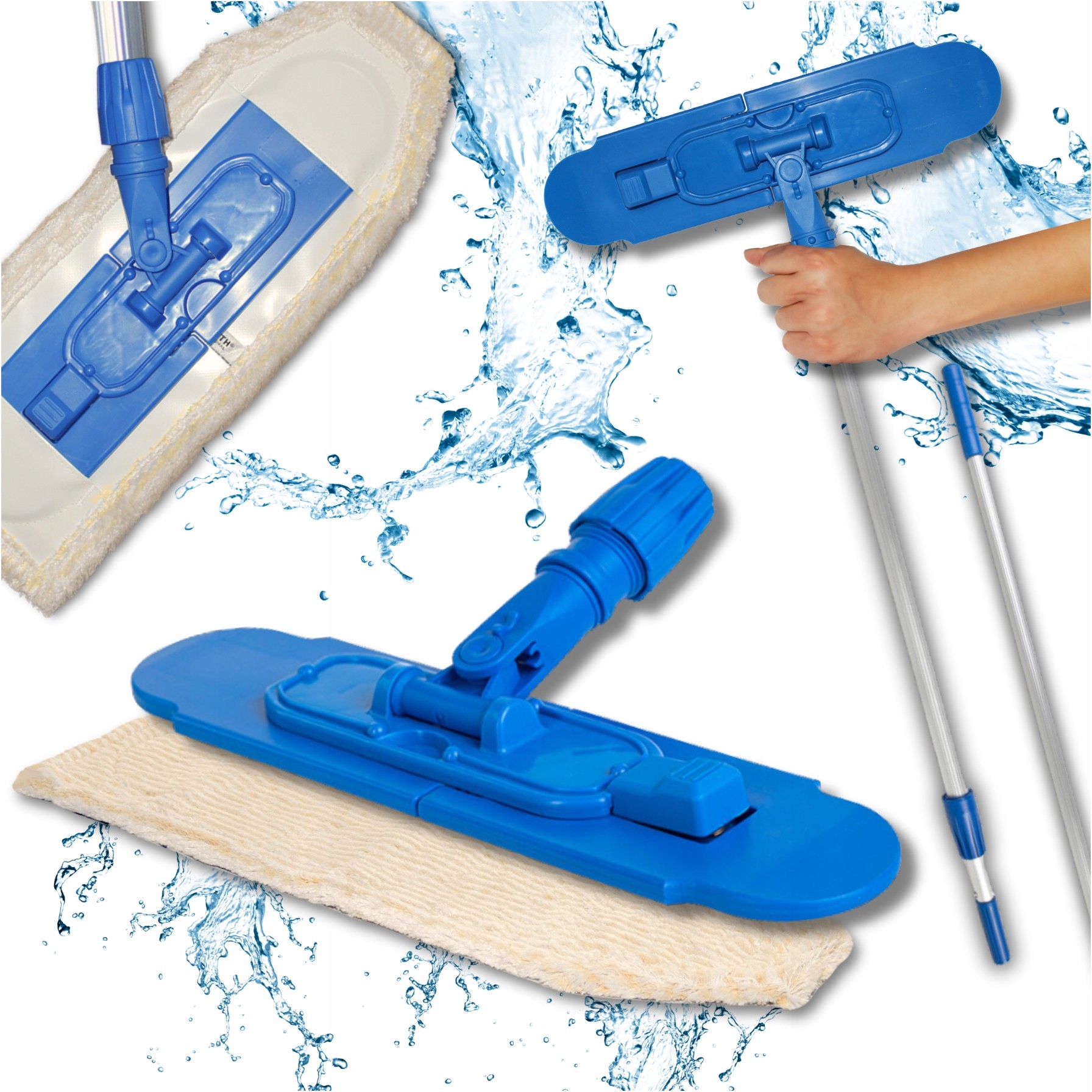 Levně Raypath sada Podlahová tyč vložka na mytí parket Panely na vlhko