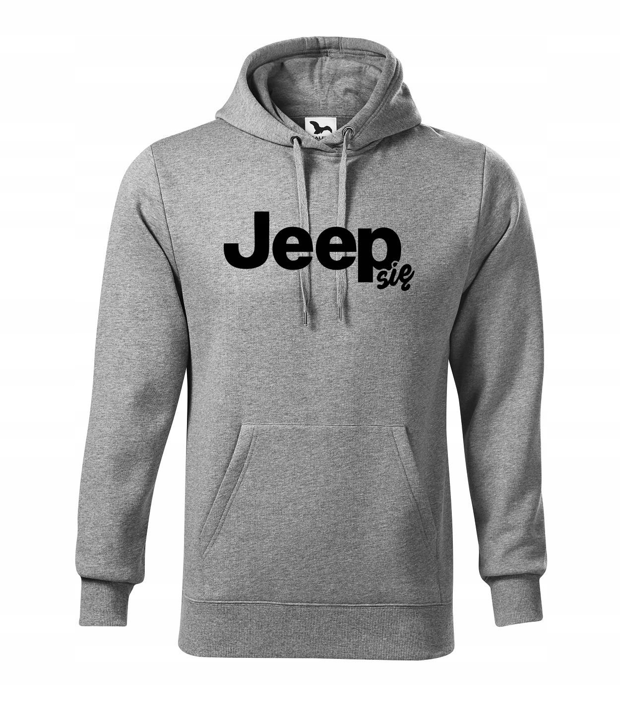 

Bluza z kapturem śmieszny Jeep się męska