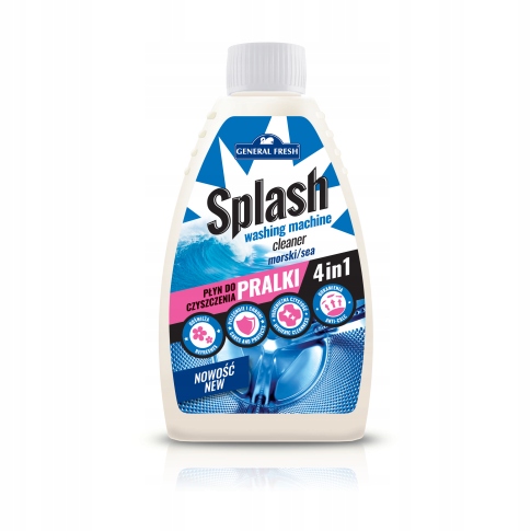 

Płyn Do Czyszczenia Pralki Splash Morski 250ML