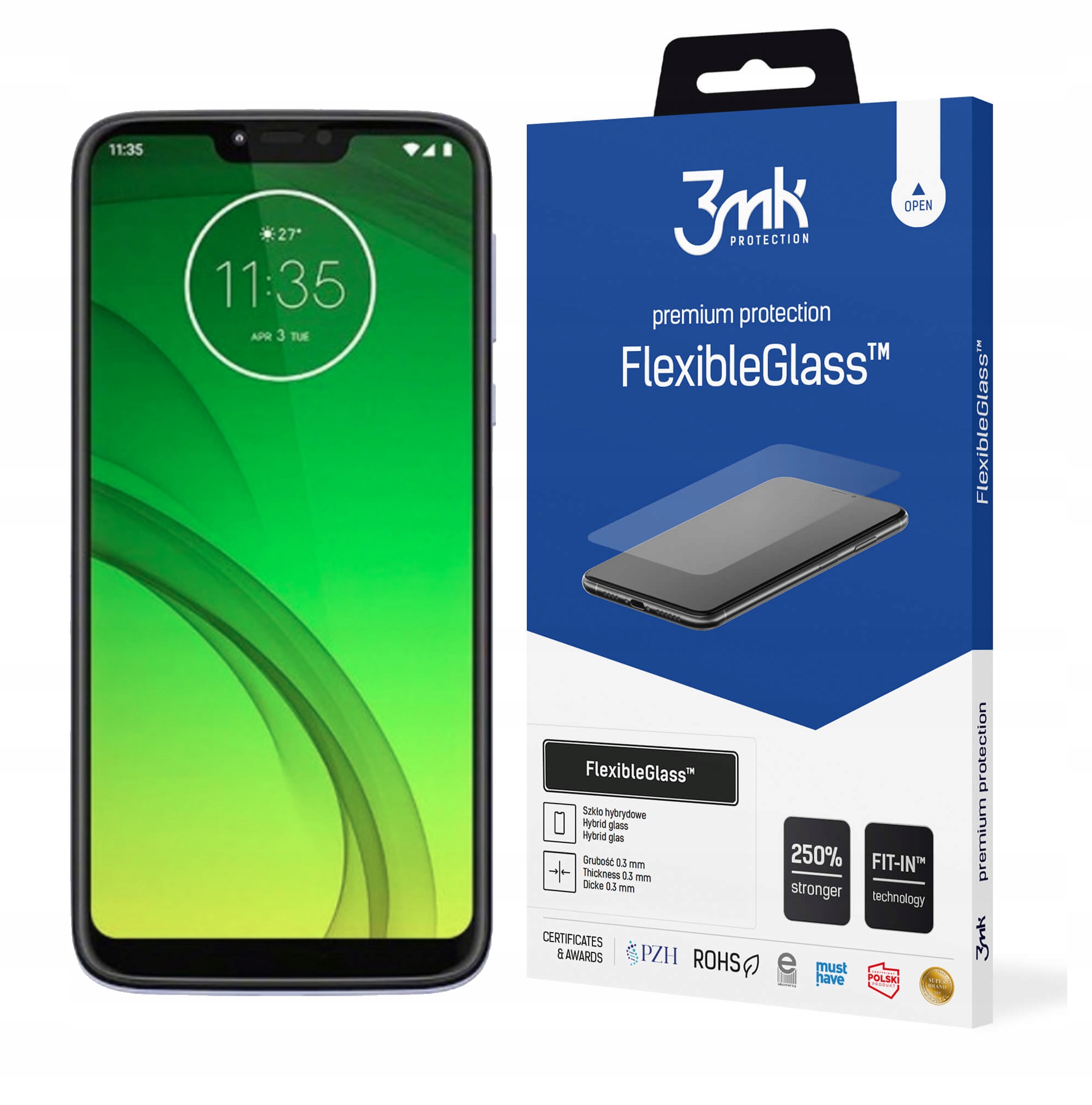

3MK Szkło FlexibleGlass do Motorola G7 Power