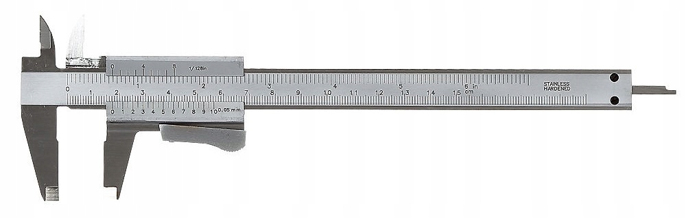 SUWMIARKA 15CM 0,05MM ANALOGOWA STAL NIERDZEWNA CE