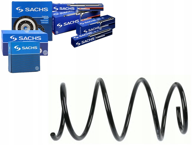 Pružina Zavěšení Sachs 1094731 3133 RH2580 SP2