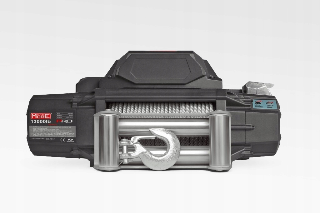 WYCIĄGARKA MORE 4X4 PRO 13000LBS 12V, LINA STALOWA