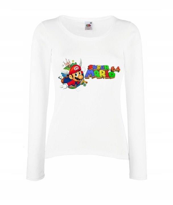 

Bluzka Damska Super Mario Bros Wzory