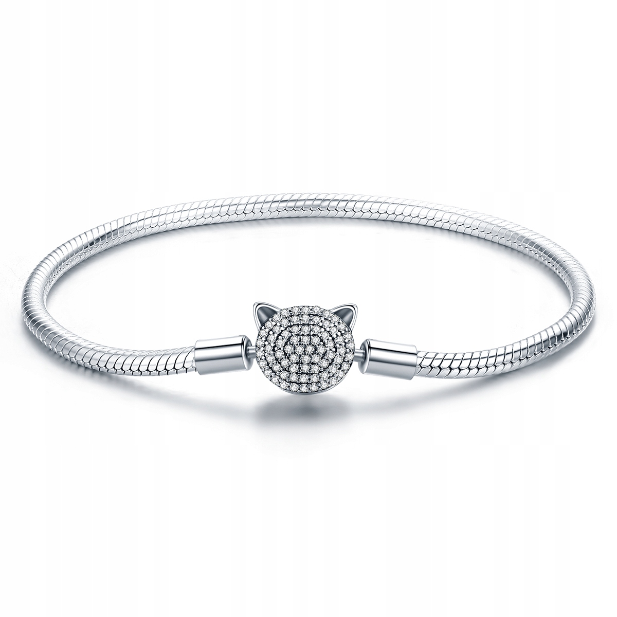 

Bransoletka Modułowa Kotek Pave Moda Trusky 19 cm