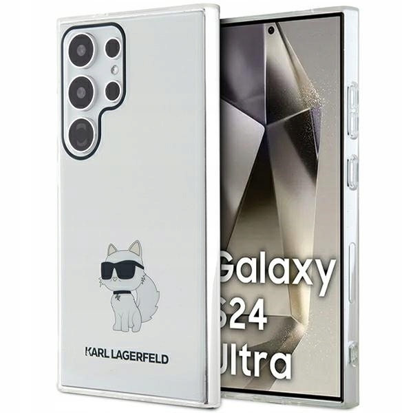 Karl Lagerfeld KLHCS24LHNCHTCT S24 UltraS928 průhledné pevné pouzdro IML