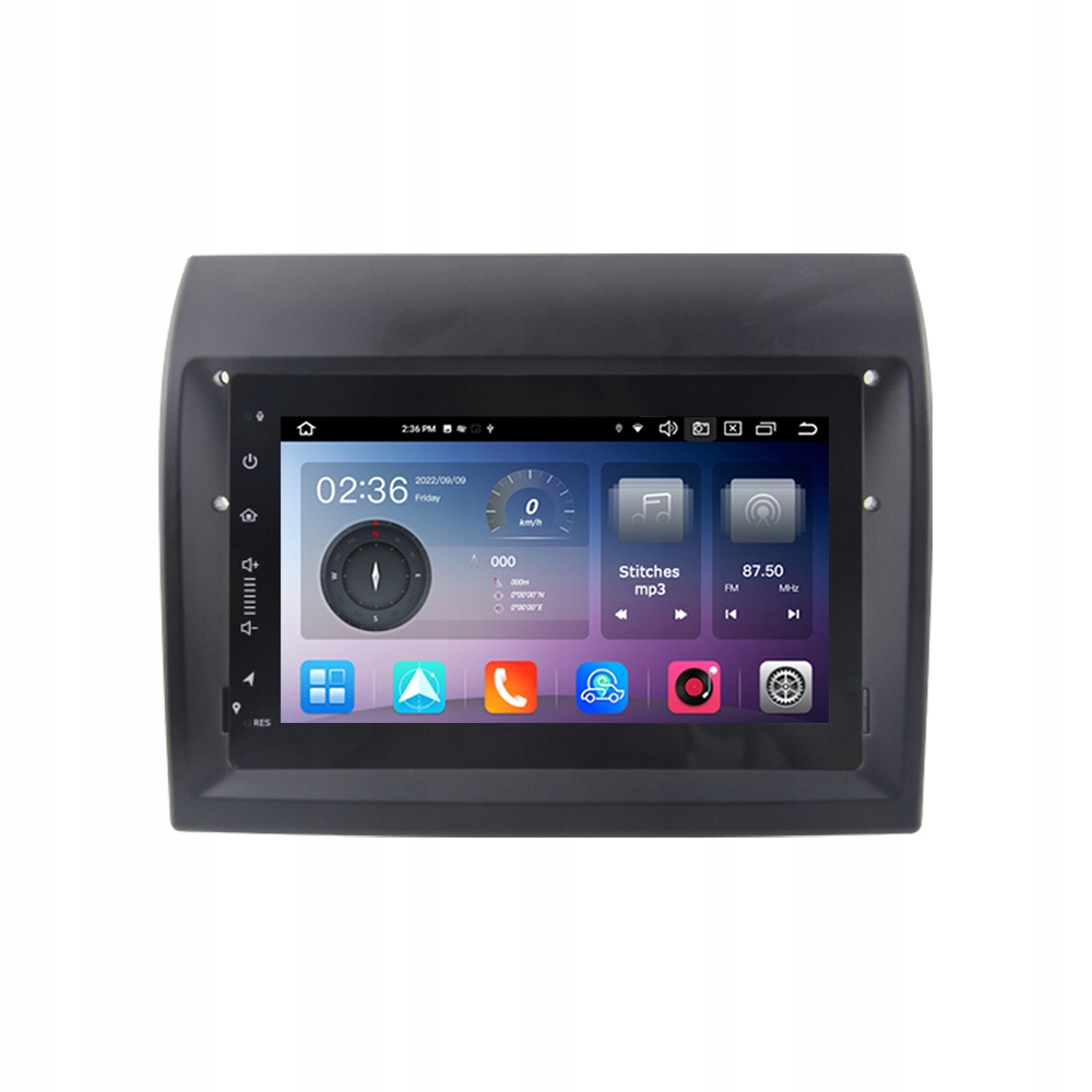 Autoradio Android 15 Pour Fiat Ducato/Peugeot Boxer/Citroen Jumper - 9" écran Incell, CarPlay/Android Auto Sans Fil, 4+128 Go, GPS, WiFi, Avec Caméra De Recul Incluse