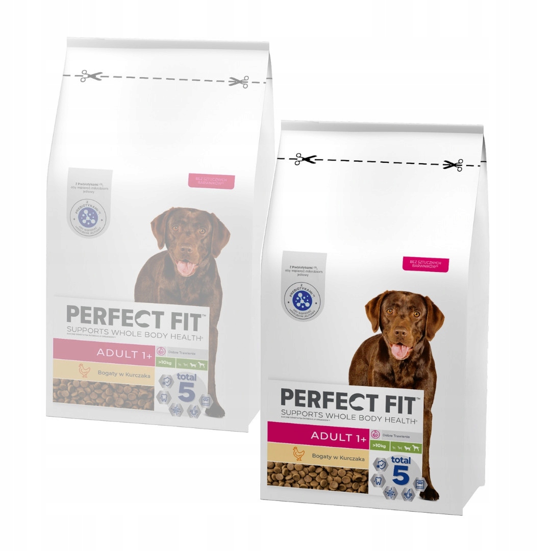 Levně Perfect Fit 2x6 kg Suché Krmivo pro psy středních a velkých plemen Kuře