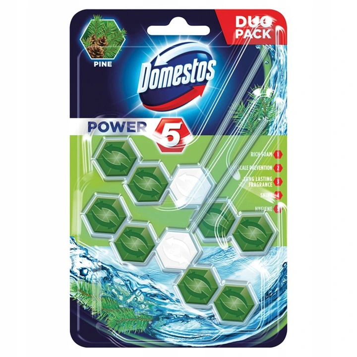 

Domestos Duo Power 5 zawieszka do Wc Pine 2 sztuki
