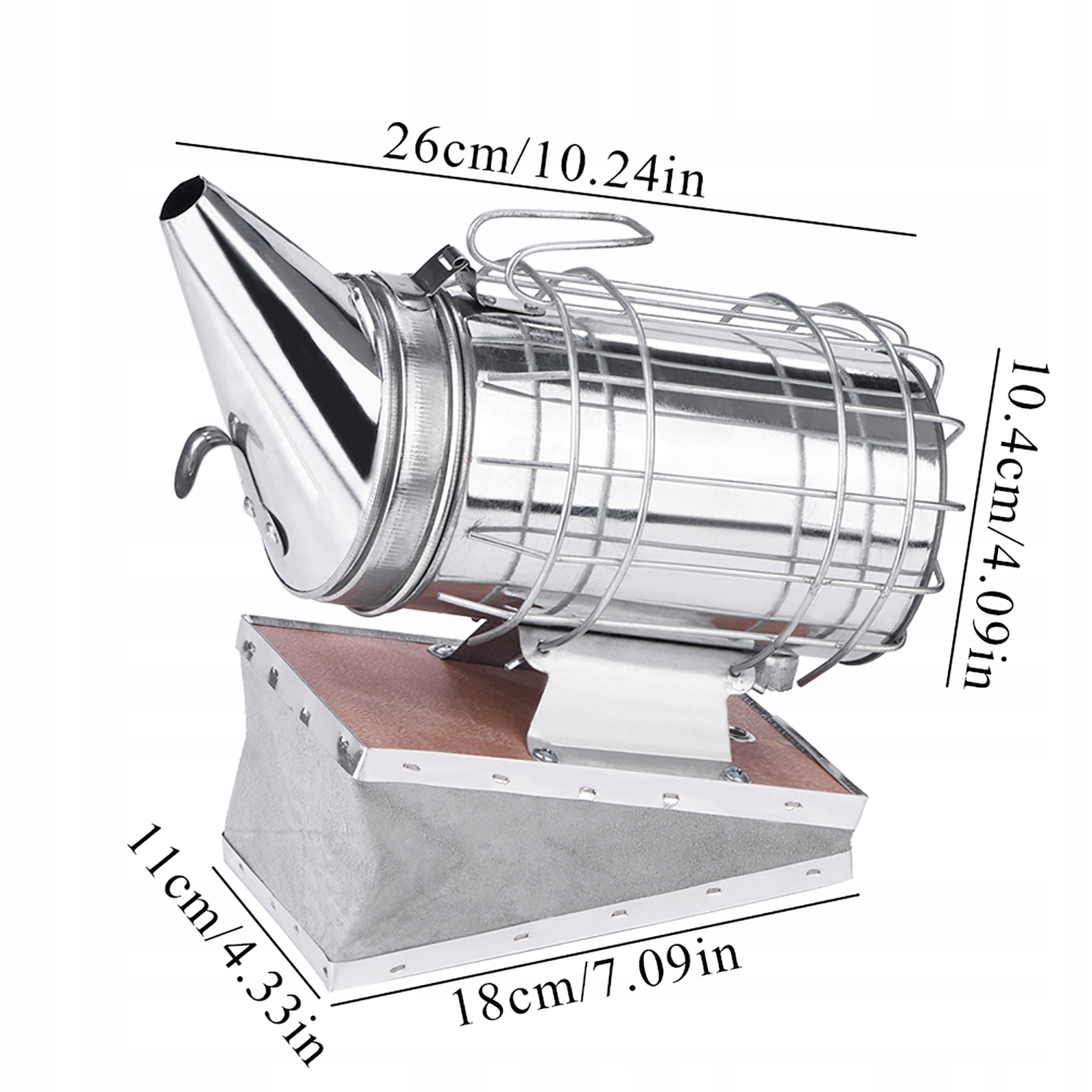 PODKURZACZ PASIECZNY ODYMIACZ STAL SKÓRA MIESZEK Producent inna