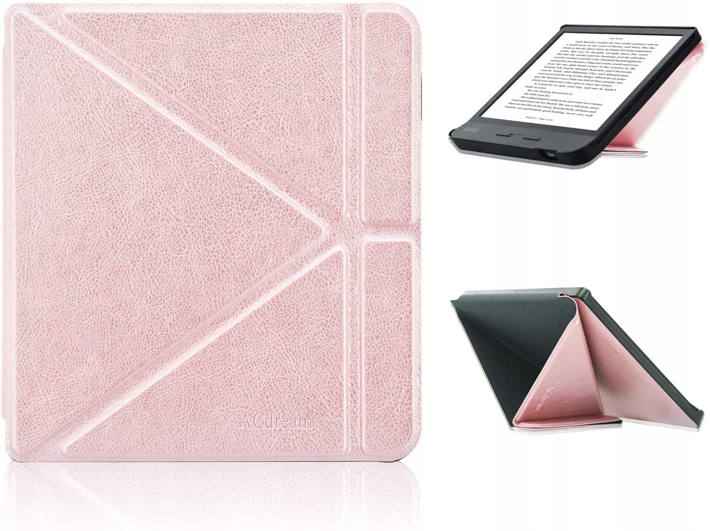 ETUI CASE KOBO LIBRA H20 ROSE GOLD POKROWIEC