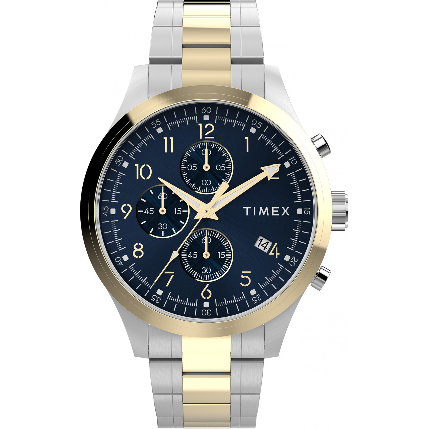 Pánské Hodinky Timex TW2Y01500 stříbrný náramek