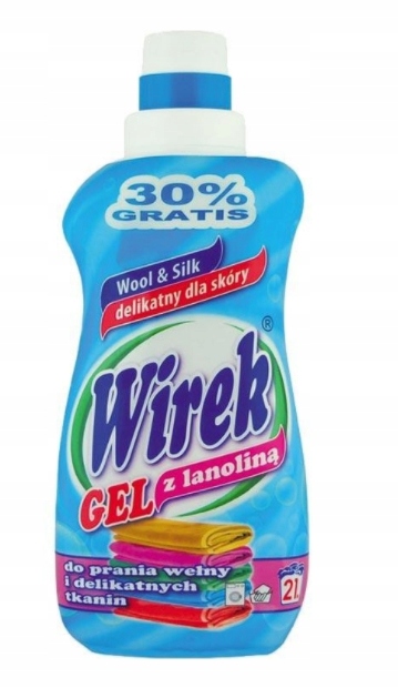 

Wirek, Żel do prania z lanoliną, 1 l