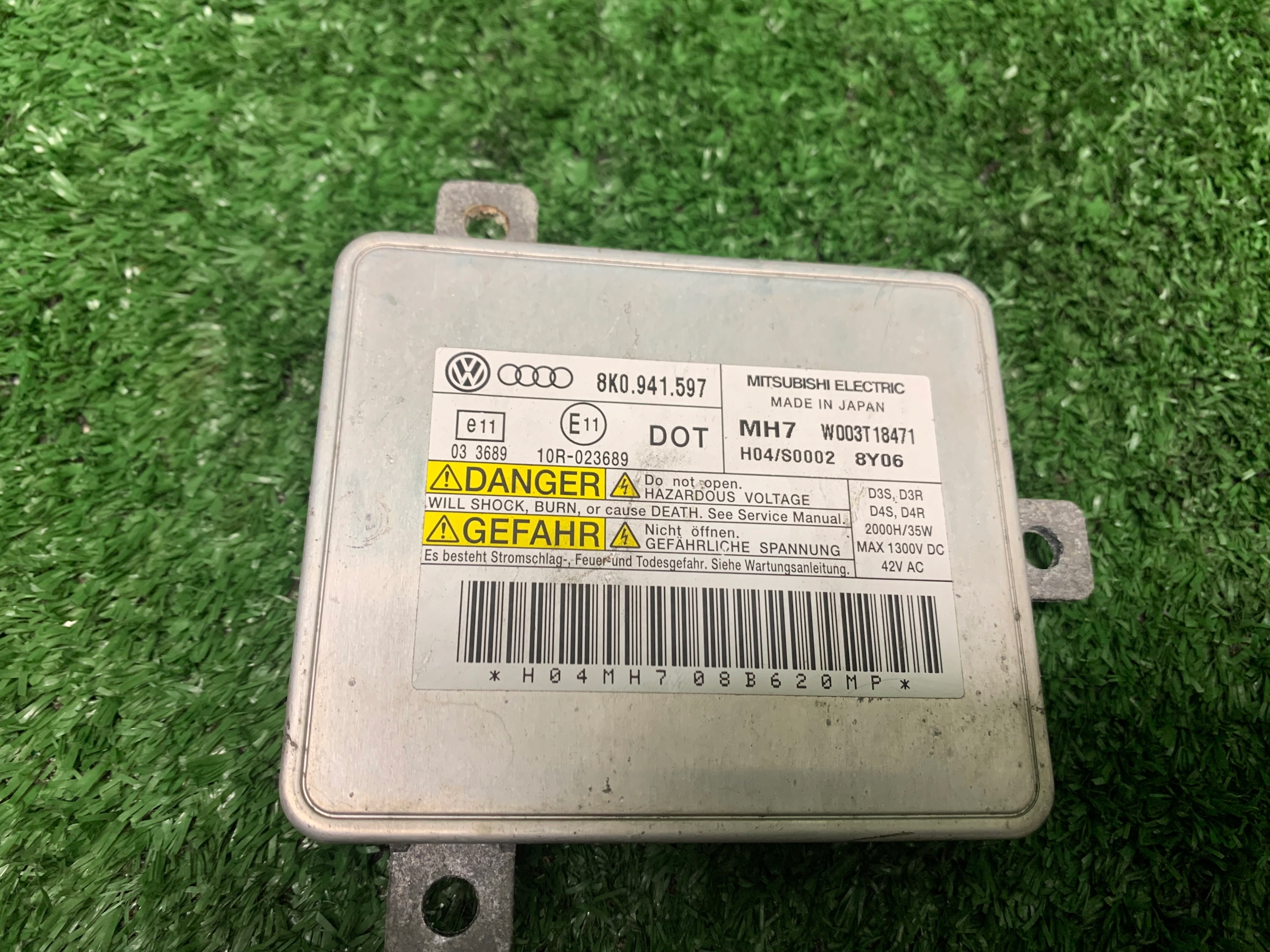 module control unit control unit lights XENON VW AUDI 8K0941597B
