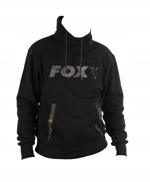 Fox Bluza High Neck Black/Camo S