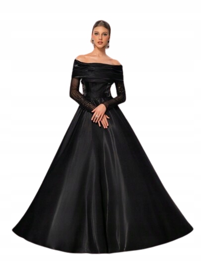 Shein Černé Šaty S Odhalenými Rameny, Velikost XL 1 Ke